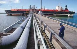 LNG will be delivered to a Floating, Storage and Re-gasification Unit scheduled for completion in 2014