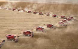 Soy fields make Brazil a world food power 