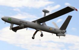 UAV are expected to begin patrolling the Bolivia/Brazil border next month 