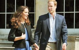 William and Kate, adoptive parents of two King Penguins 