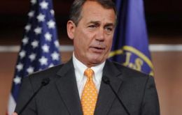 Boehner said President Obama “moved the goal posts” by demanding a tax hike