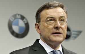 CEO Norbert Reithofer said BMW targets full year sales of 1.6 million units