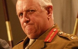 Field Marshal Sir John Lyon Chapple, GCB, CBE was also head of the UK Army from 1989 to 1992