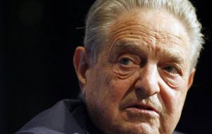 Billionaire investor Soros: bonds would be guaranteed by the 17 Euro countries  