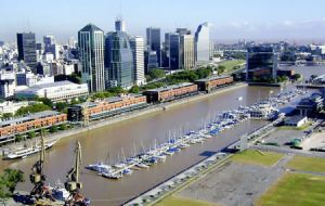 The UBS ranking lists Buenos Aires 68 out of 73 cities world wide  