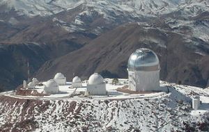 Cerro Tololo Inter-American Observatory in northern Chile