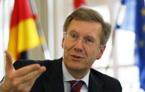 German president Christian Wulff said ECB was “asking for trouble”