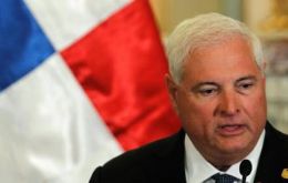 The confirmation could not have come at a better moment for President Ricardo Martinelli