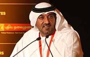 Sheikh Ahmed bin Saeed Al-Maktoum, Chairman and CEO of Emirates Airline & Group. 