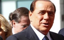 Prime Minister Silvio Berlusconi's allies united behind the government after weeks of argument
