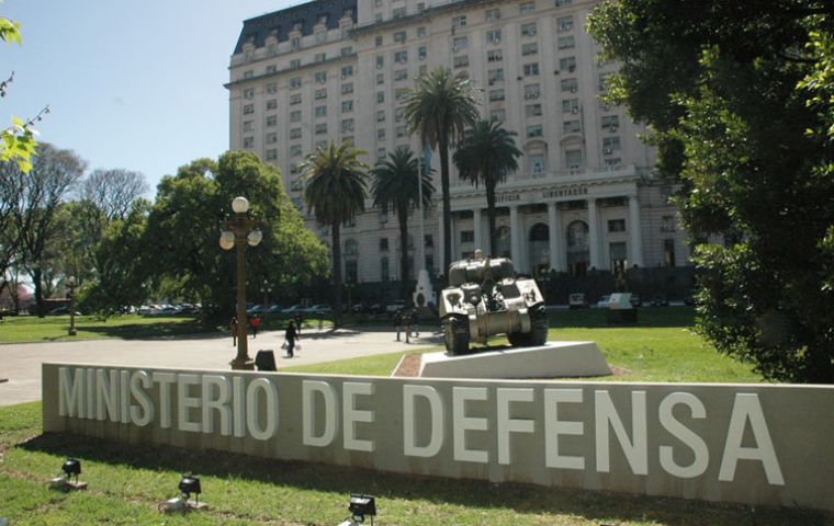 The Argentine Army headquarters in Buenos Aires 