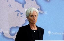 Monetary policy should remain “highly accommodative” says Christine Lagarde 