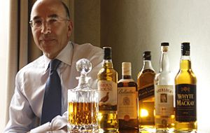 SWA chief executive Gavin Hewitt, proud of Scotch whisky continuing success