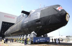 HMS Astute, 7.400 tons of state of the art technology  