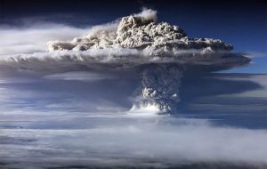 The Puyehue volcano in Chile covered the area with ashes and dust  