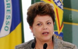 Dilma is scheduled to meet President Obama, PM Cameron and French President Sarkozy 