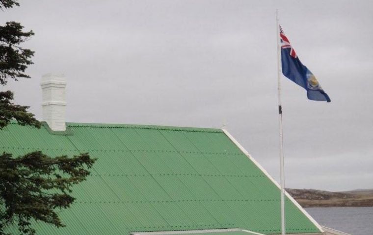 Gilbert House, seat of the Falklands’ elected government  