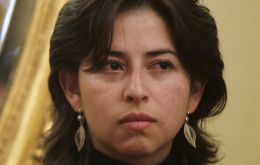 Defence minister Cecilia Chacon resigned to protest the heavy hand of the police 