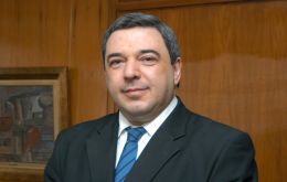 Central bank president Mario Bergara 