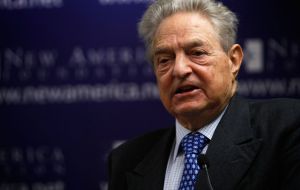 Soros called for a common EU Treasury, recapitalization of banks and protection for vulnerable states