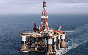 A well will be drilled during the current campaign using the Ocean Guardian rig.