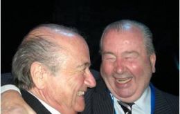 Blatter’s right hand man Grondona in 2015 will have been at the helm of Argentine football for 36 years  