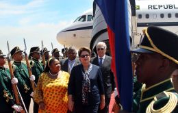 President Rousseff praised Angola’s post war reconstruction achievements 