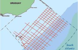  Next March Uruguay will be tendering fifteen off-shore blocks    