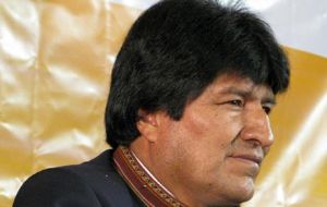 The Brazilian financed project will be re-routed promised the Bolivian president 
