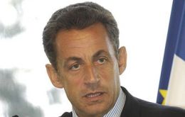 The decision the whole world was expecting, said Sarkozy
