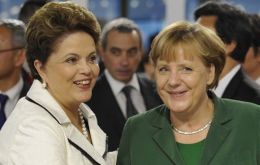 The two leaders at the recent Cannes G20 summit    