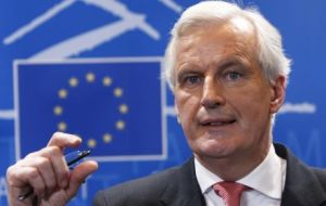 EC internal market commissioner, Michel Barnier