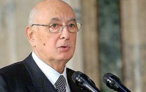 President Giorgio Napolitano swore in the 16-member government