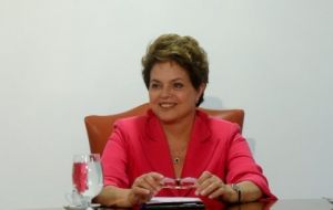 The government of President Rousseff “has demonstrated it’s committed to fiscal targets” 