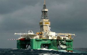 The Leiv Eiriksson rig will take 60 days from Greenland to the Falklands 