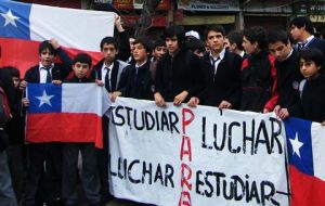 The six month students’ protests indicate that ‘something smells rotten…in Chile’ 