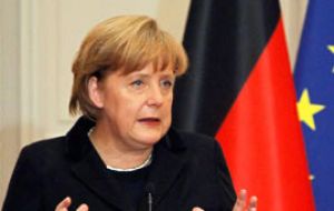 Determined to keep the Euro as a stable currency, says Merkel 