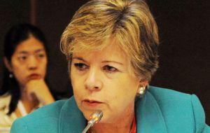 Alicia Barcena, ECLAC Executive Secretary 