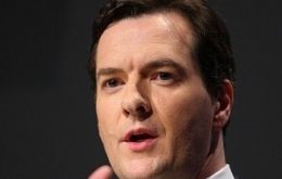 Chancellor of the Exchequer Osborne had predicted “tens of millions of pounds”, not hundreds 