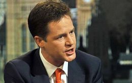 “I would have been a distraction if I was there” said Nick Clegg 