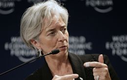 Euro zone the core of the trouble said Lagarde 