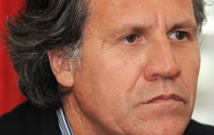 Luis Almagro plans to meet UK Ambassador Mullee next Wednesday 