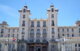 The Mercosur main building in Montevideo