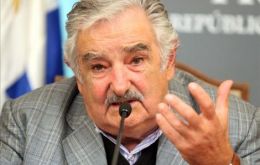 President Mujica said any form of blockade is a violation of human rights and contrary to any peaceful solution of the sovereignty dispute 