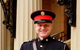 Capt. Andrew Brownlee, MBE, a proud member of the Falklands’ community.