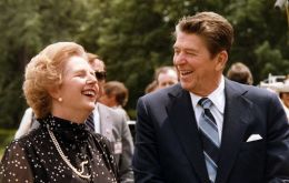 Maggie Thatcher and Ronald Reagan among the most admired 