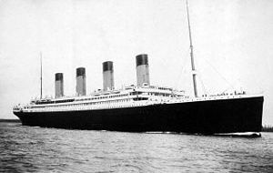 The majestic liner went down on her maiden trip April 1912