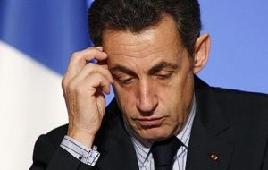 France faces the worst crisis since World War II, Sarkozy told his fellow countrymen