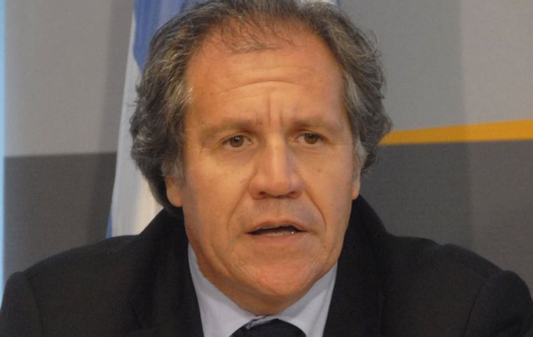 Uruguay “will never share the idea of a maritime or economic blockade to the inhabitants of the Malvinas” said Almagro

