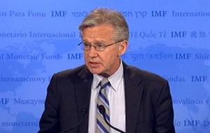 IMF acting director of External Relations Gerry Rice